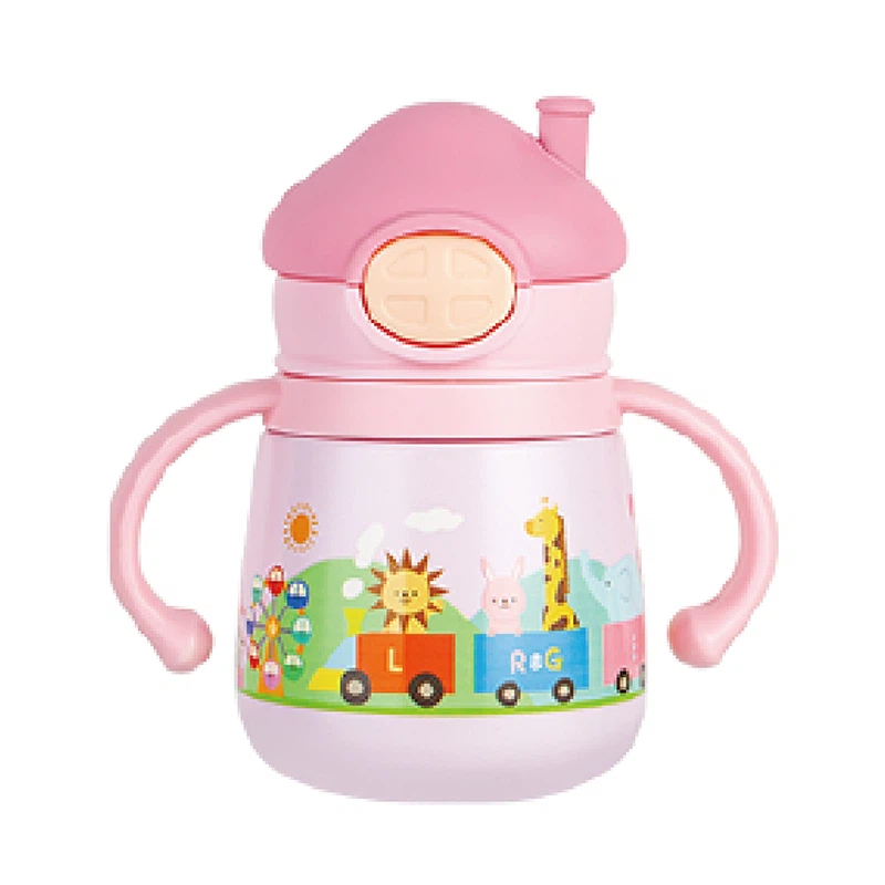 Water Bottle For Kids With Inside Straw